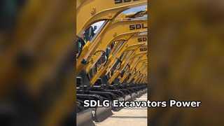 SDLG Lingong excavators