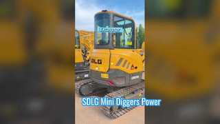 SDLG حفارات صغيرة صغيرة